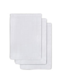Gant de Toilette Gaze de Coton - Basic - 3 Unités