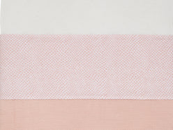 Drap Berceau 75x100cm Snake - Pale Pink