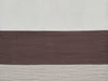 Drap Berceau 75x100cm Wrinkled Coton - Chestnut