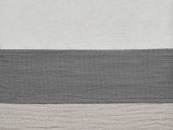 Drap 120x150cm Wrinkled Coton - Storm Grey