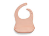 Bavoir Silicone - Pale Pink