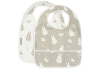 Bavoir Imperméable - Miffy & Snuffy - 2 Unités