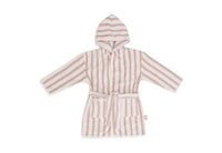 Bademantel - Stripe Frottee - GOTS