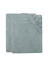 Housse matelas à Langer Eponge 50x70cm - Sea Green - 2 Unités