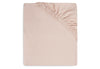 Drap-housse Jersey 60x120cm - Pale Pink/Rosewood - 2 pièces