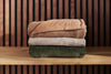 Couverture Berceau 75x100cm Pure Knit - Nougat/Velvet - GOTS