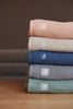 Couverture Berceau 75x100cm Basic Knit - Jeans Blue/Fleece