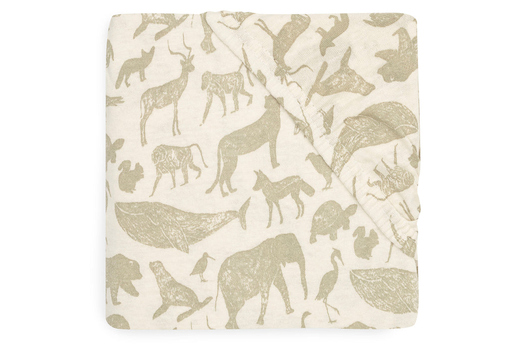 Drap-housse Jersey Animals