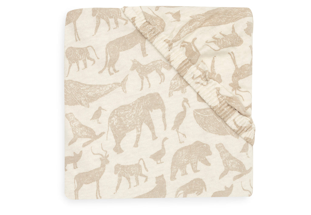 Drap-housse Jersey Animals