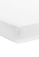 Drap-housse Molleton 40/50x80/90cm - Blanc