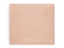 Couverture Lit Bébé 100x150cm Basic Knit - Pale Pink
