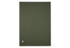 Couverture 100x150cm Pure Knit - Leaf Green- GOTS