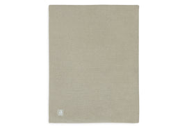 Couverture 100x150cm Basic Knit - Olive Green