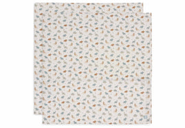 Lange Gaze de Coton Large 115x115cm - Roarsome - 2 Unités