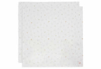 Lange gaze de coton 115x115cm - Lovely Birds - 2 Unités