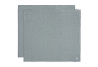Lange gaze de coton 115x115cm - 115x115cm Miffy Silhouettes - 2 Unités