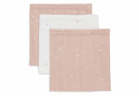 Serviette Gaze de Coton 31x31cm - Twinkling - 3 Unités
