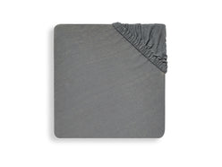 Drap-housse Jersey 60x120cm - Storm Grey