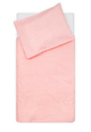 Housse de couette et taie 100x135/140cm Mini Dots - Blush Pink