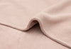 Couverture 100x150cm Basic Knit - Wild Rose/Fleece