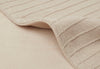 Couverture 100x150cm Pure Knit - Nougat/Velvet- GOTS