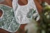 Bavoir Imperméable Botanical - Leaf Green - 2 pièces