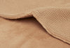 Couverture Berceau 75x100cm Basic Knit - Biscuit/Fleece